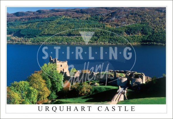 Urquhart Castle, Loch Ness Postcard