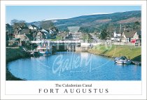 Caledonian Canal - Fort Augustus Postcard