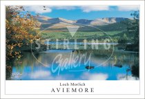 Loch Morlich - Aviemore Postcard