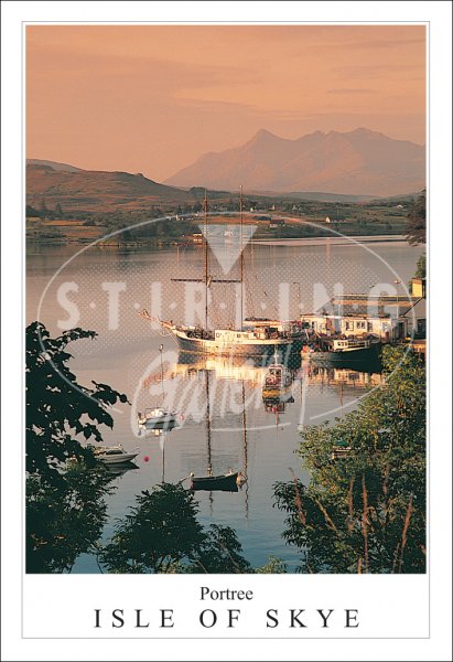 Portree - Isle of Skye, Dawn Postcard