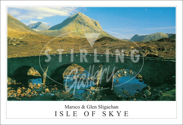 Marsco & Glen Sligachan - Isle of Skye Postcard