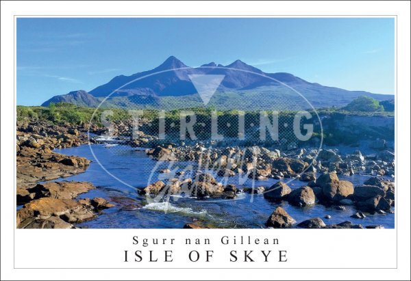 Sgurr nan Gillean - Isle of Skye Postcard