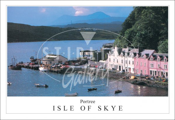 Portree - Isle of Skye, Harbour Postcard