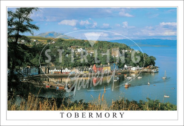 Tobermory, Wide Summer Postcard