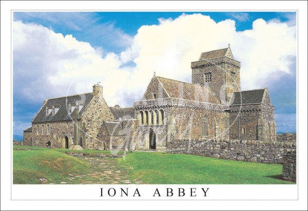 Iona Abbey Postcard