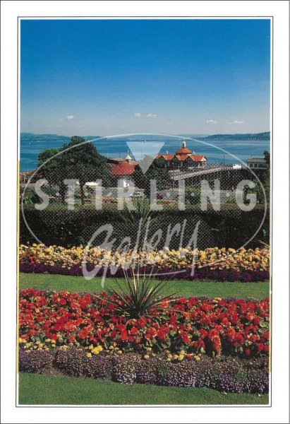 Dunoon, Pier from Douglas Park Postcard