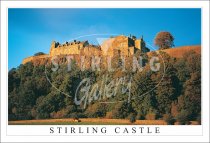 Stirling Castle, Evening Autumn Postcard