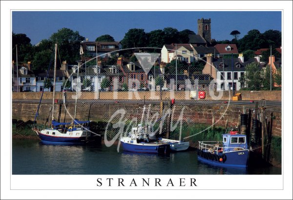 Stranraer, Harbour Postcard