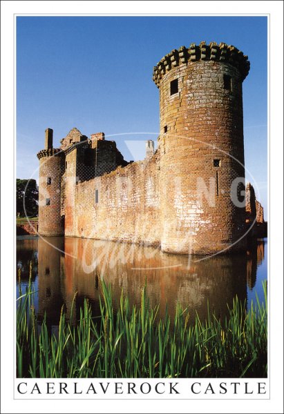 Caerlaverock Castle Postcard