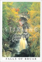 Falls of Bruar, Blair Atholl Postcard