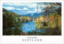 Loch Faskally - Scotland Postcard