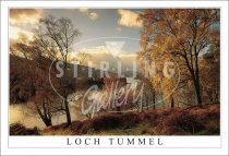 Loch Tummel, Autumn Postcard