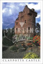 Claypotts Castle Postcard