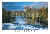 Blairgowrie, River Ericht Postcard