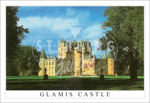 Glamis Castle Postcard