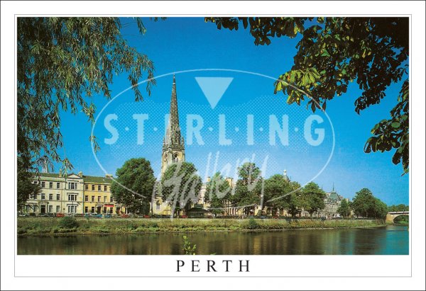 Perth & River tay Postcard