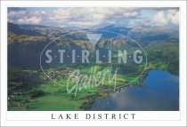 Coniston from the Air - Lake District Postcard