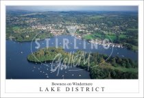 Bowness on Windermere - Lake District, from Air Postcard