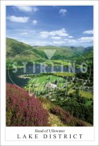 Head of Ullswater -Lake District Postcard