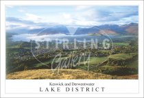 Keswick & Derwentwater - Lake District Postcard