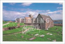 Iona Abbey & St. Oran's Chapel, Iona Postcard