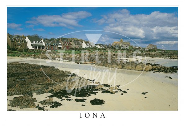 Iona - Iona Village and Beach Postcard