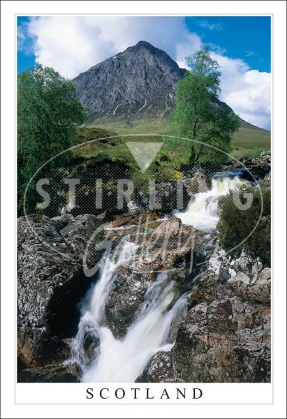 Buchaille Etive Mor - Scotland, Glencoe, Summer Postcard