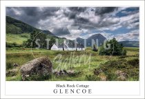 Black Rock Cottage - Glencoe Postcard
