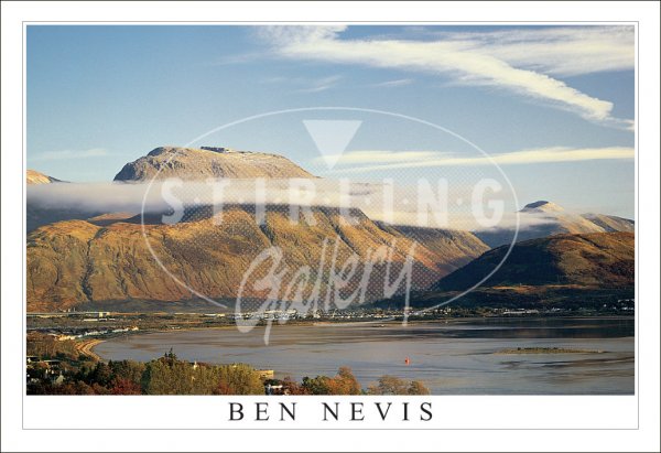 Ben Nevis, from Corpach Postcard