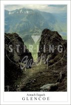 Aonach Eagach - Glencoe Postcard