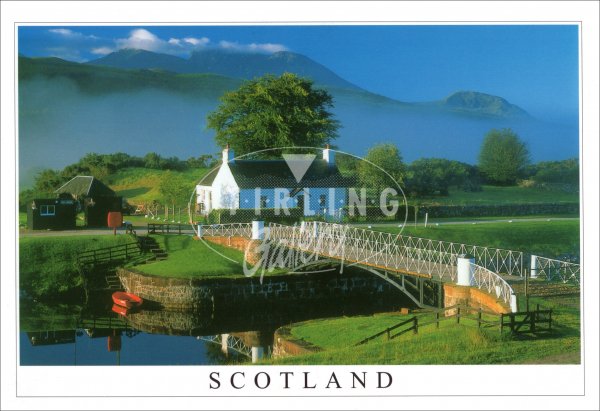 Moy Bridge, Caledonian Canal - Scotland Postcard