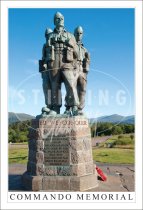 Commando Memorial Postcard