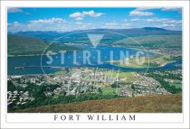 Fort William towards Corpach and Loch Eil Postcard