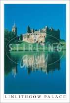 Linlithgow Palace, Reflection Postcard