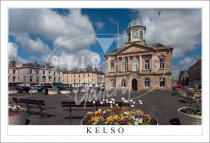 Kelso, Town Hall and Square Postcard