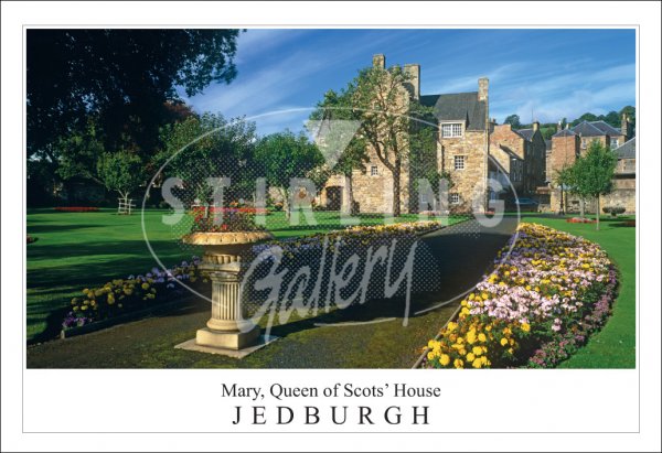 Mary Queen of Scots' House - Jedburgh Postcard