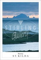 Boreray - St. Kilda from North Uist Postcard (V SG)