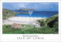 Bosta Iron Age House - Isle of Lewis Postcard