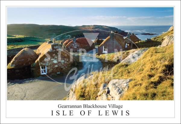Gearrannan Blackhouse Village - Isle of Lewis Postcard