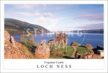 Urquhart Castle - Loch Ness, Morning Light Postcard