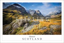 Glencoe - Scotland, Three Sisters Postcard