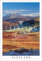 Elphin and Ben More, Assynt, Scotland Postcard
