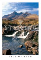 Sgurr Nan Gillean from Sligachan, Isle of Skye Postcard