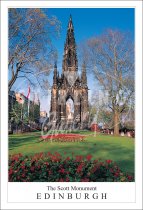Scott Monument, The - Edinburgh Postcard