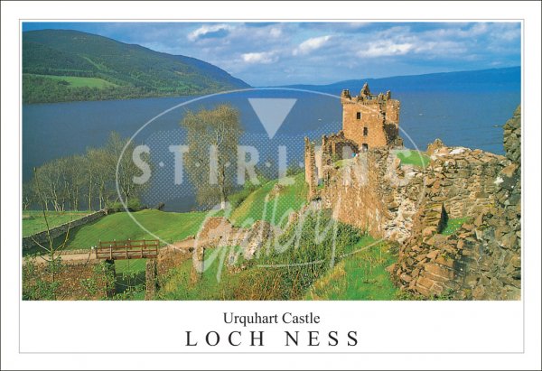Urquhart Castle - Loch Ness Postcard