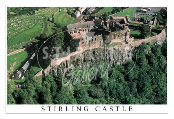 Stirling Castle, from the Air Postcard