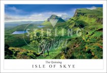 Quiraing, The - Isle of Skye, Trotternish, Morning Light Postcard