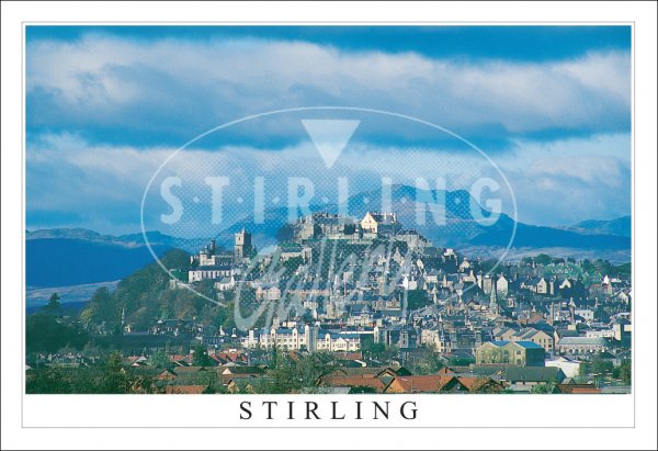 Stirling Castle from the East, Stirling Postcard