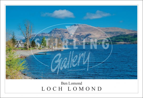 Ben Lomond - Loch Lomond Postcard