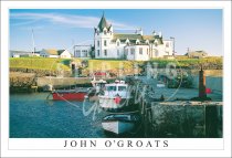 John o' Groats, Harbour Postcard